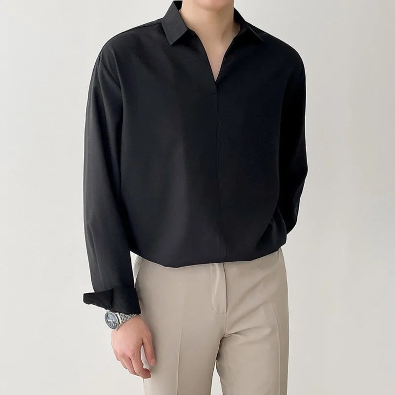 Men’s V-Neck Pullover Shirt