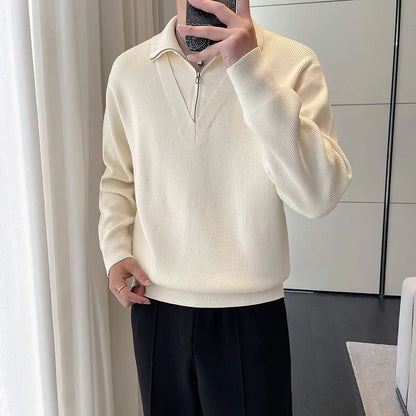 Men’s Knit Turtleneck Pullover