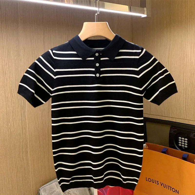 Men’s Light Luxury Knit Polo