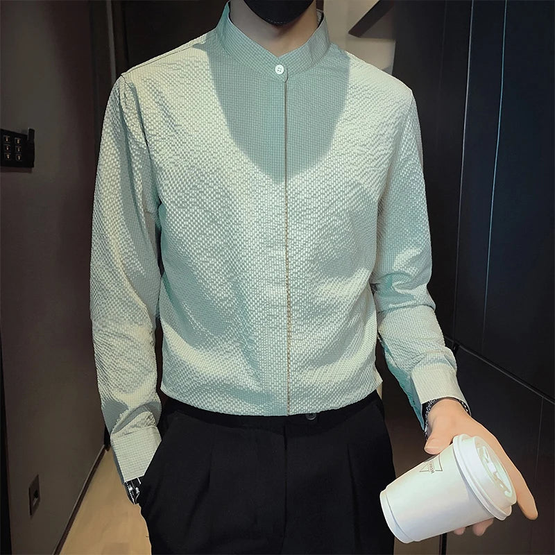 Men’s Seersucker Shirt