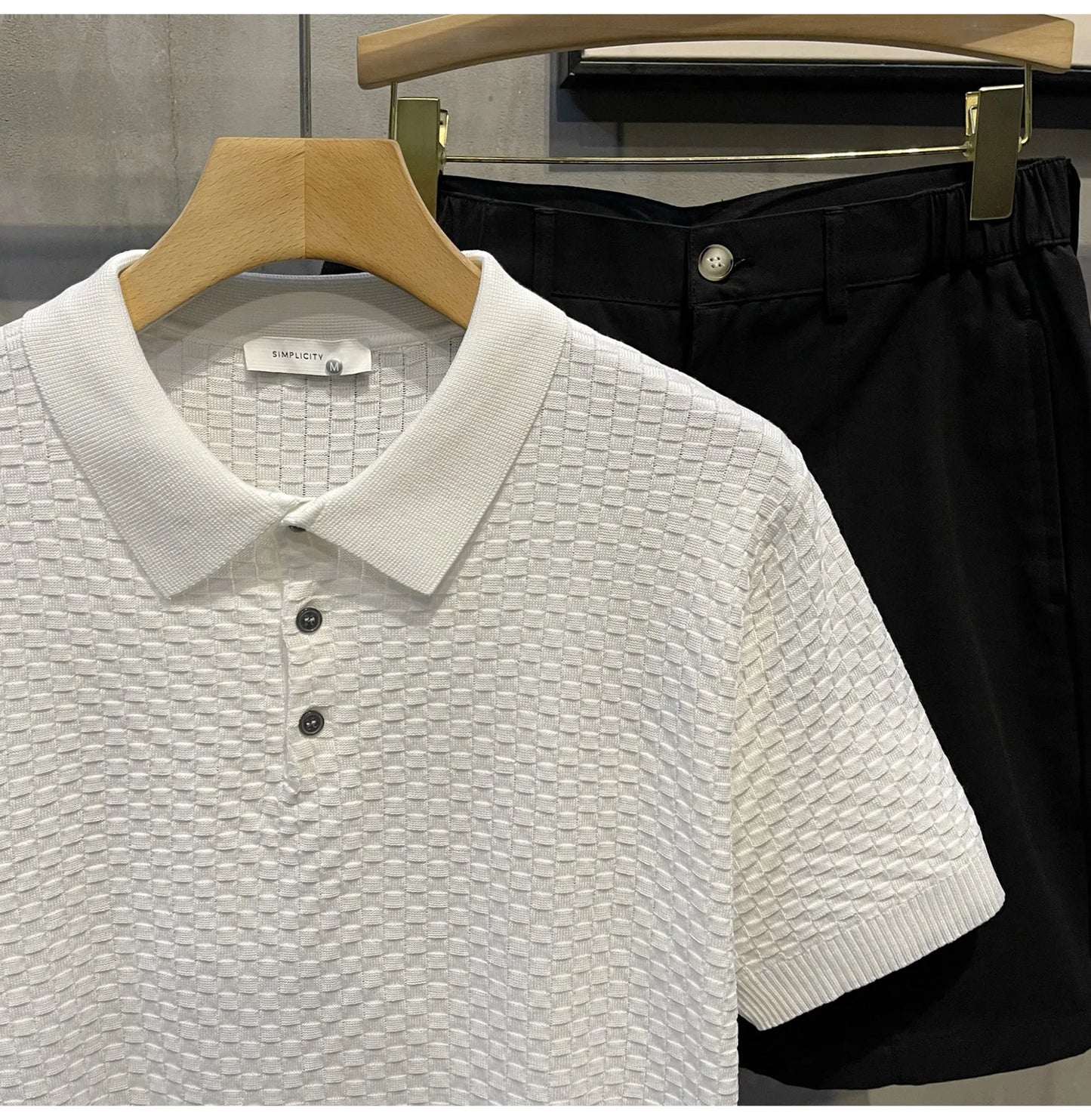 Men’s Light Luxury Knit Polo