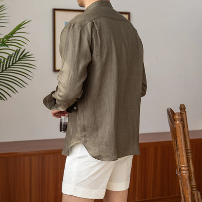 Men’s Textured Casual Shirt