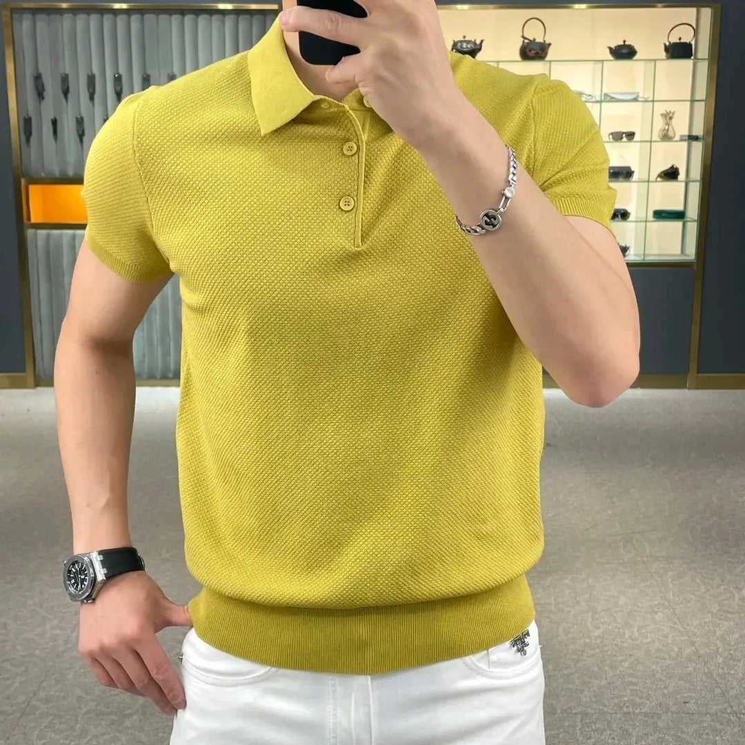 Men’s Slim-Fit Polo Shirt