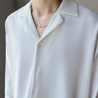 Men’s Suit Collar Shirt