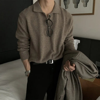 Men’s Polo Neck Sweater