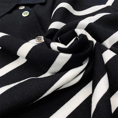 Men’s Button-Down Knit Polo