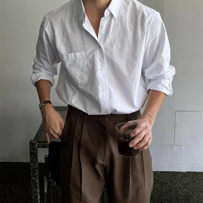 Men’s Luxury Textured Shirt