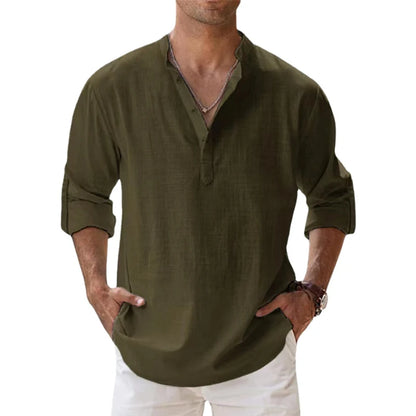 Men’s Cotton Linen Shirts