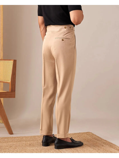 Men’s Draped Suit Pants