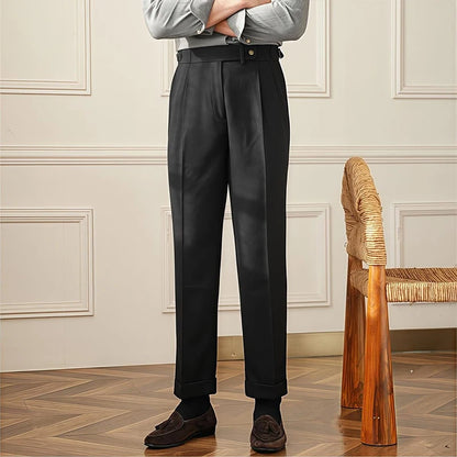 Men’s Draped Baggy Suit Pants