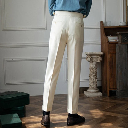 Men’s Draped Baggy Suit Pants