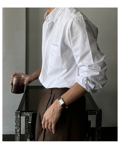 Men’s Luxury Textured Shirt
