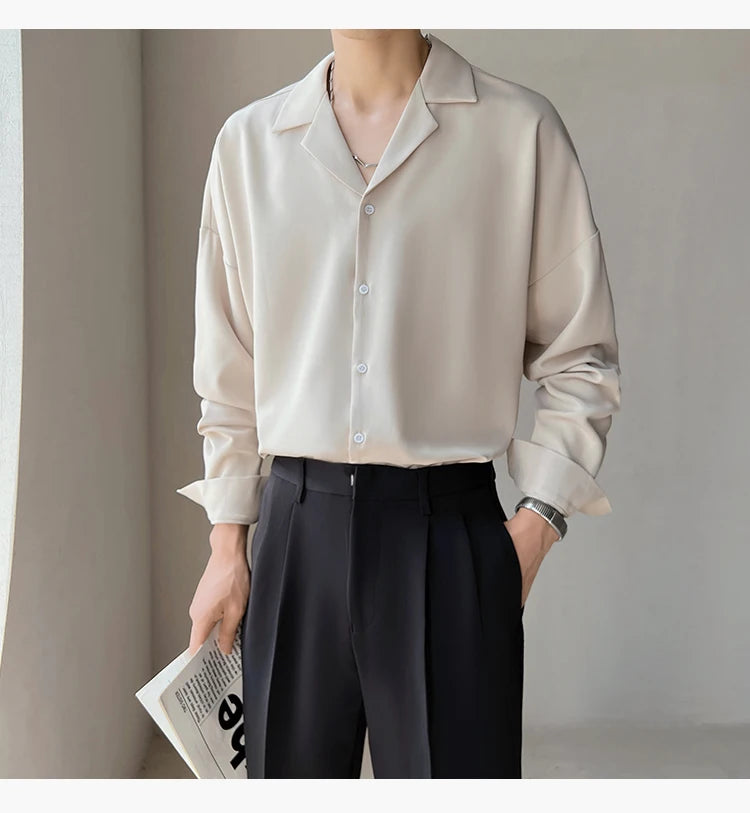Men’s Suit Collar Shirt