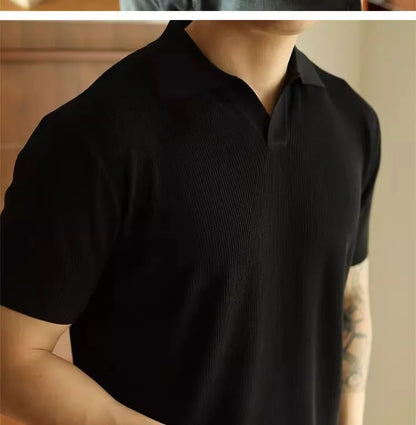 Men’s Knit Polo Shirt