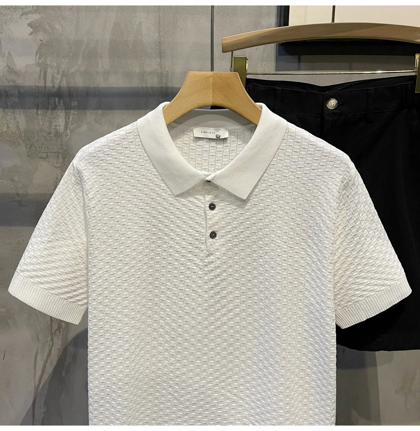 Men’s Light Luxury Knit Polo