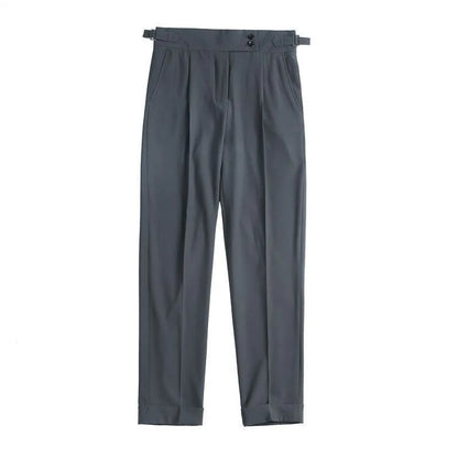 Men’s Cropped Suit Pants