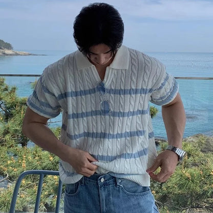 Men’s Knit Polo Shirt