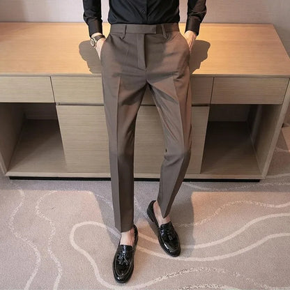Men’s Draped Baggy Suit Pants