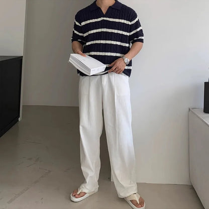 Men’s Knit Polo Shirt