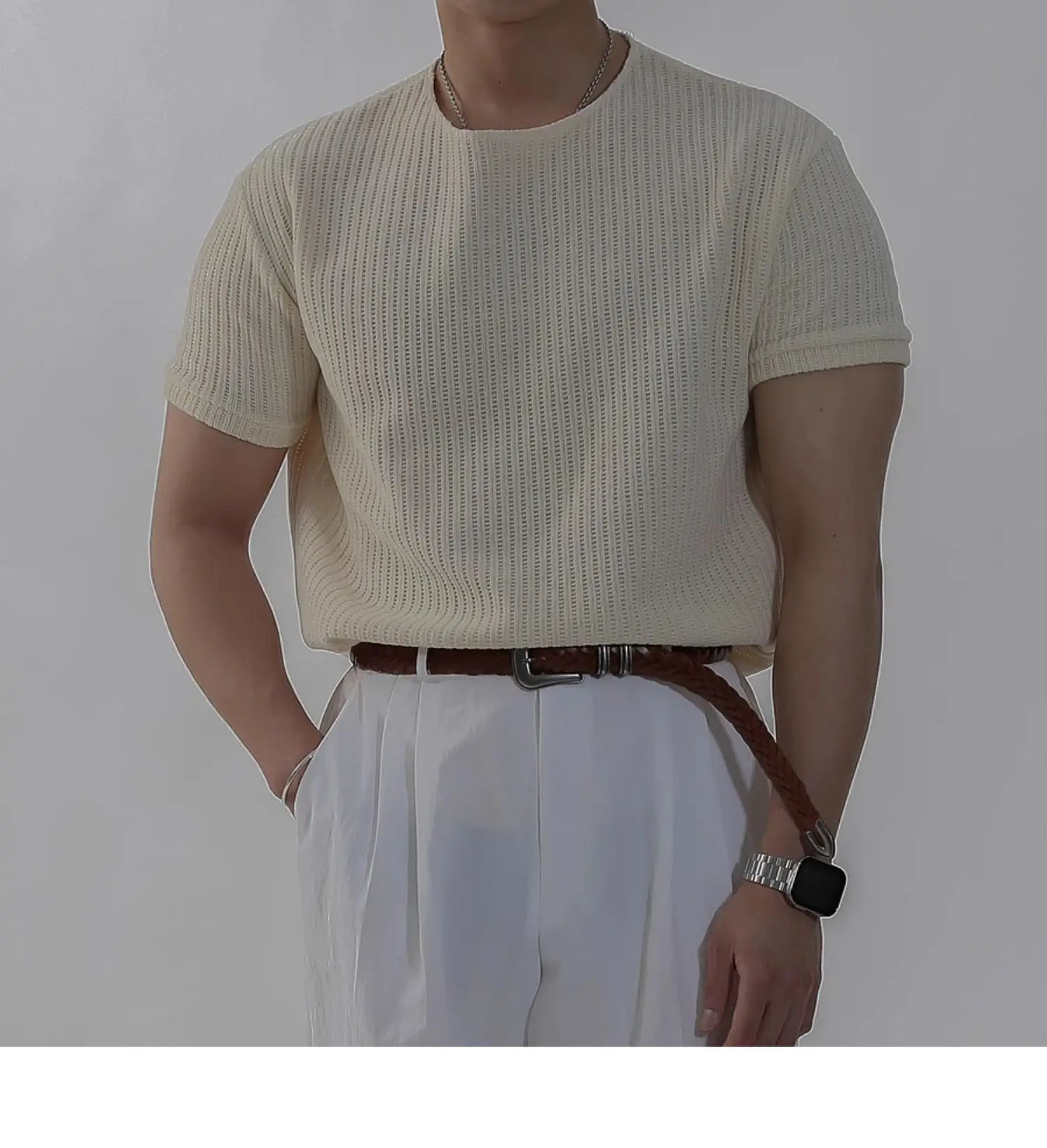Men’s Slim-Fit Gym T-Shirt
