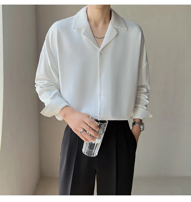 Men’s Suit Collar Shirt
