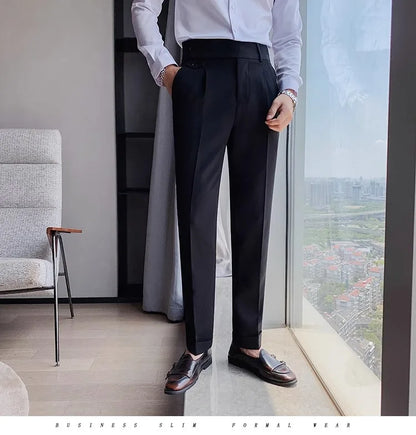 Men’s Drooping Baggy Suit Pants