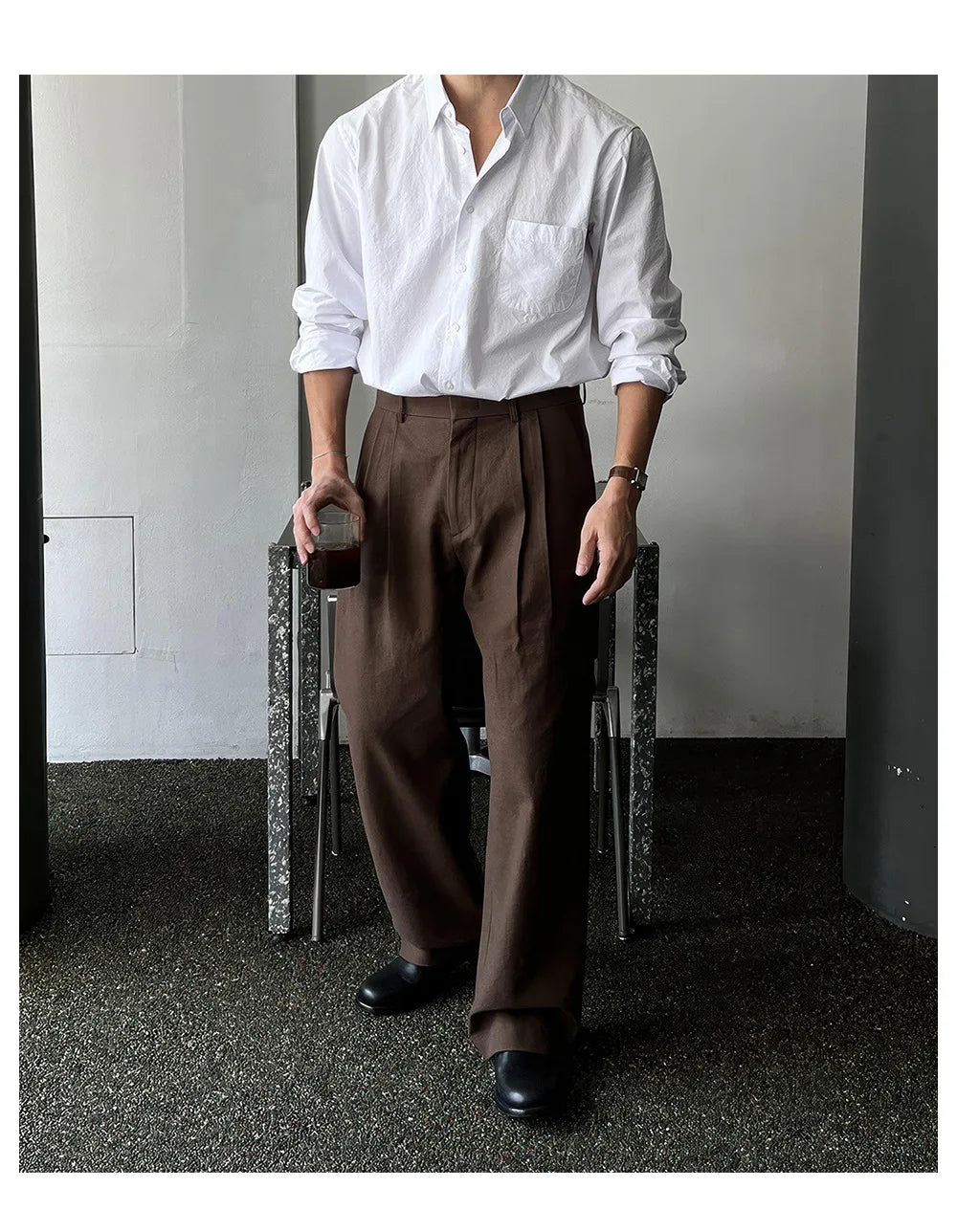 Men’s Luxury Textured Shirt