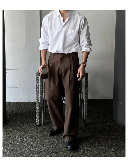 Men’s Luxury Textured Shirt
