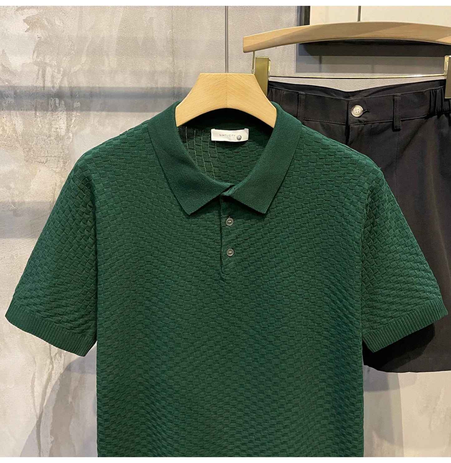 Men’s Light Luxury Knit Polo