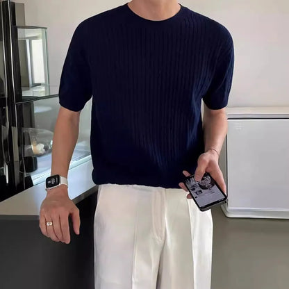 Men’s Knitted T-Shirt