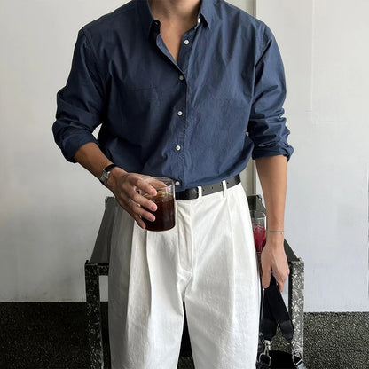 Men’s Luxury Textured Shirt