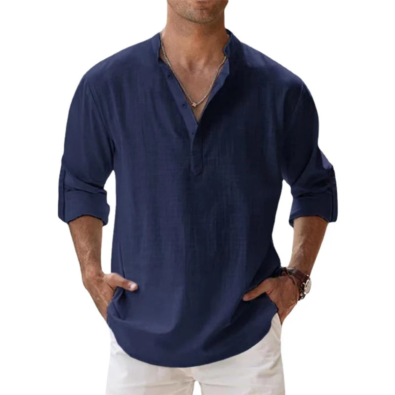 Men’s Cotton Linen Shirts