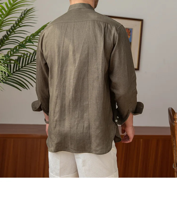 Men’s Textured Casual Shirt