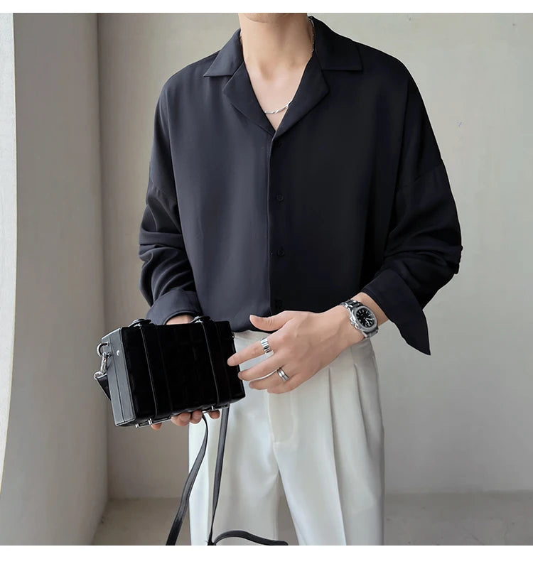 Men’s Suit Collar Shirt