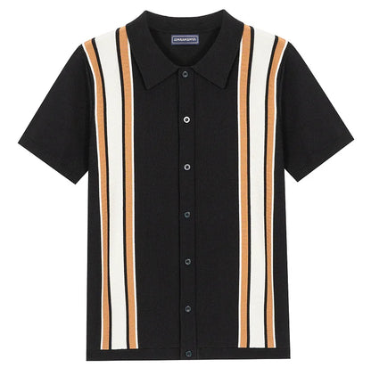 Men’s Knitted Polo Shirt