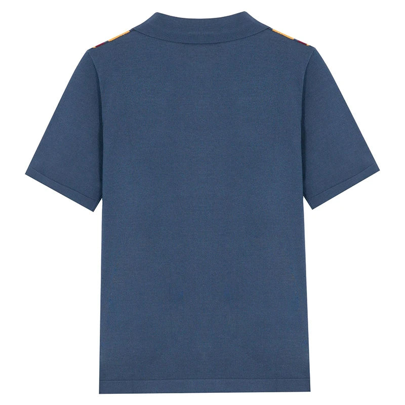 Men’s Knitted Polo Shirt