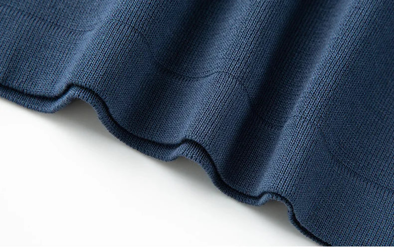 Men’s Knitted Polo Shirt