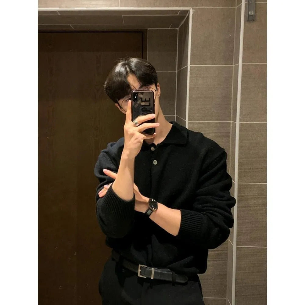 Men’s Polo Neck Sweater