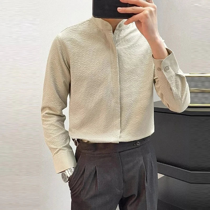 Men’s Seersucker Shirt