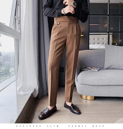 Men’s Drooping Baggy Suit Pants