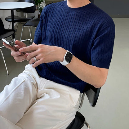 Men’s Knitted T-Shirt
