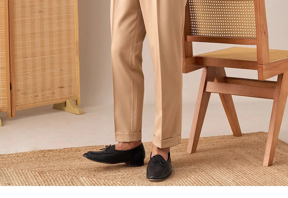 Men’s Draped Suit Pants