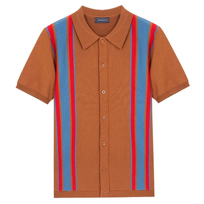 Men’s Knitted Polo Shirt