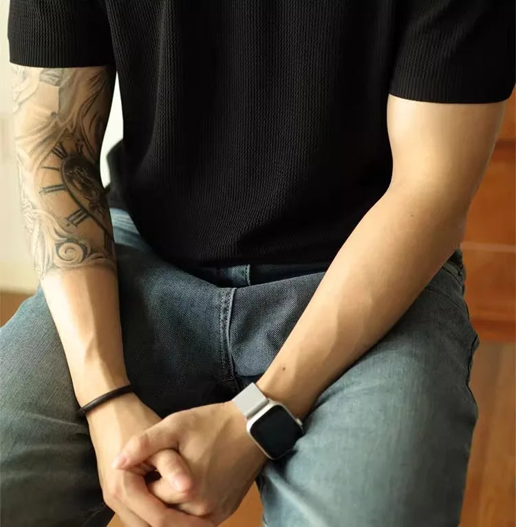 Men’s Knit Polo Shirt