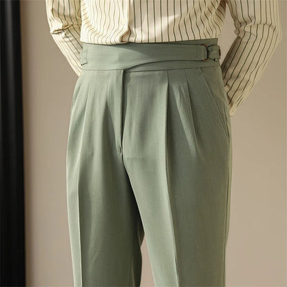Men’s Draped Suit Pants