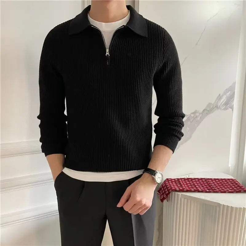 Men’s Knit Pullover Sweater