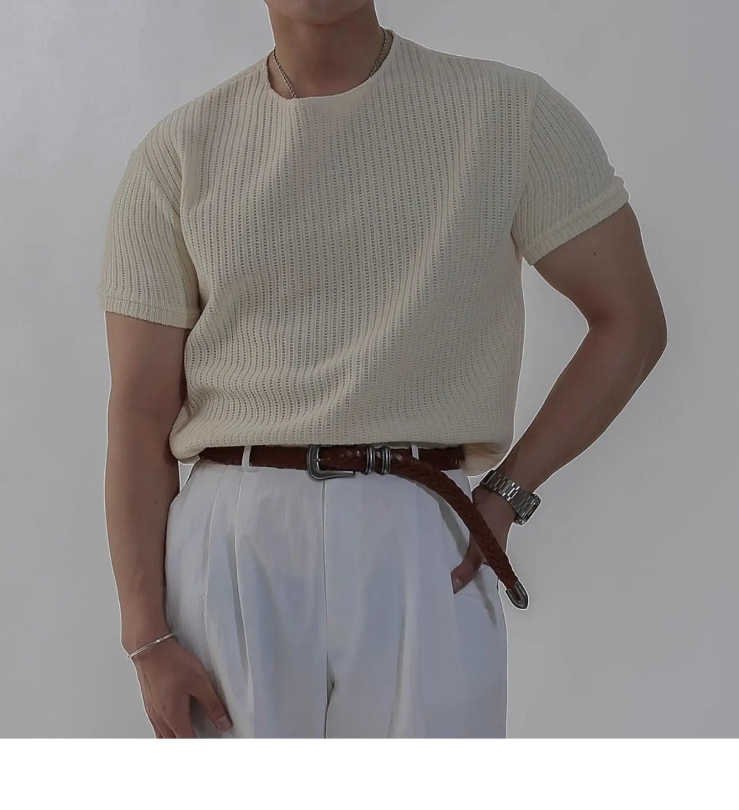 Men’s Slim-Fit Gym T-Shirt