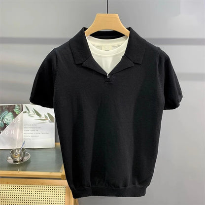 Men’s Luxury Knitted Polo