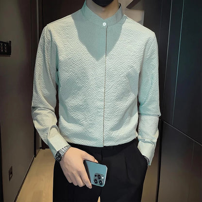 Men’s Seersucker Shirt