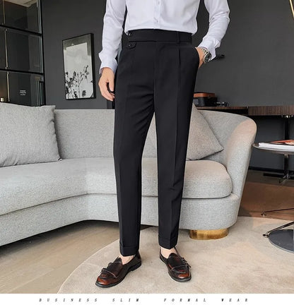 Men’s Drooping Baggy Suit Pants